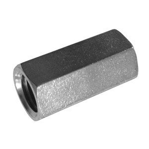 3/4"-10 Grade B7 Hardened Steel Threaded Rod Coupling (Quantity of 1)