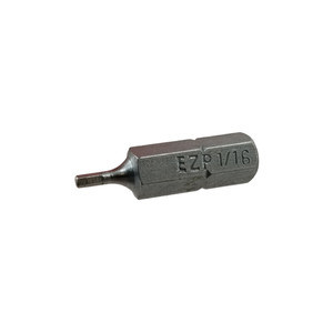 1/16" X 1" Hex Screwgun Tip