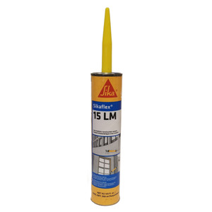 10.1 oz. Cartridge Dark Bronze Sikaflex 15LM Construction Sealant