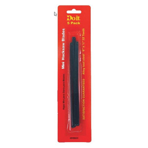 6" X 32-tpi Mini Hacksaw Blades (Pack of 5)