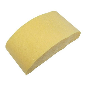6-3/8" x 2-1/8" Half Moon Cellulose Sponge
