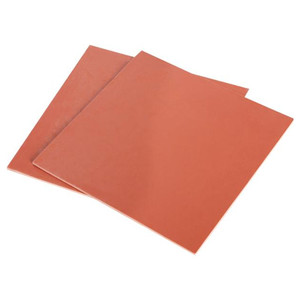 6" X 6" X 3/32" Red Rubber Gasket (Pack of 2)