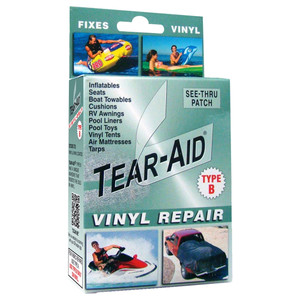 Tear-Aid Clear Vinyl Repair Patch Kit