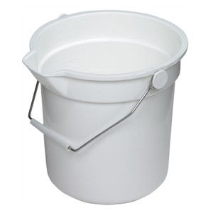 10 Quart Polyethylene Round Utility Bucket