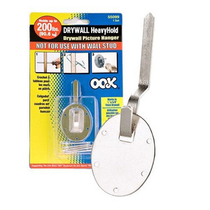 Drywall Picture Hanger (200 lb. Capacity)