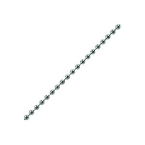 # 6 Nickel Plated Beaded Chain (Per ft.)