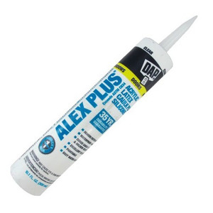 10.1 oz. Cartridge Clear Acrylic Latex Caulk Plus Silicone