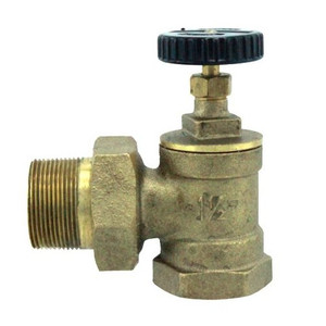 1-1/2" NPT Angle Radiator Valve