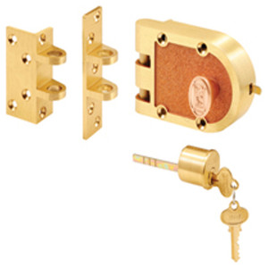 Brass Single Cylinder Deadbolt