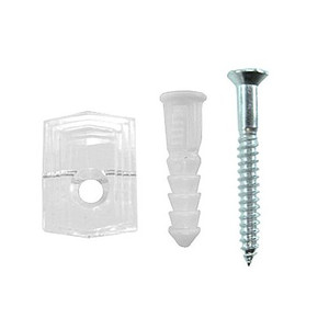 1/4" Mirror Clamp Anchors (Pack of 4)