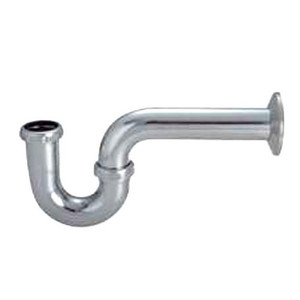1-1/2" Polished Chrome Tubular P-Trap