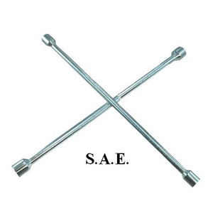 20" 4-Way S.A.E. Lug Nut Wrench