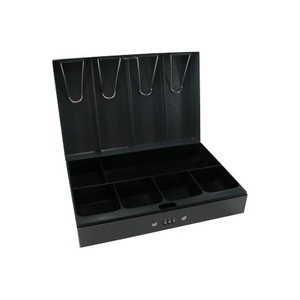 Black Steel Cash Box With Combination Lock