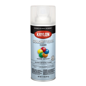 11 oz. Krylon ColorMaxx Gloss Crystal Clear Spray Paint