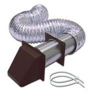 4" X 8' Brown Vent Hood Kit