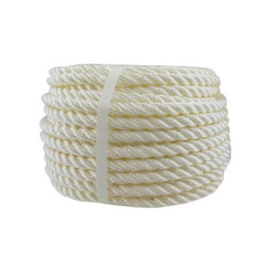 3/8" X 100' Nylon Rope - Safe Work Load 278 lbs