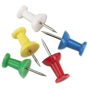 Assorted Push Pins (Pack of 16)