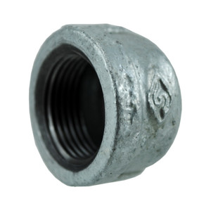 3/4" Galvanized Pipe Cap