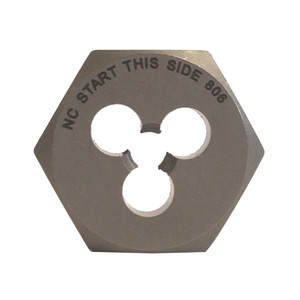 6mm X 1.00-Pitch Carbon Hexagon Rethreading Die