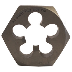 1"-14 Carbon Hexagon Rethreading Die