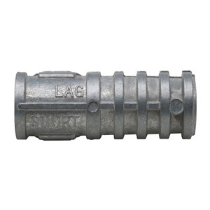 5/8" X 2" Short Lag Shields (Box of 25)