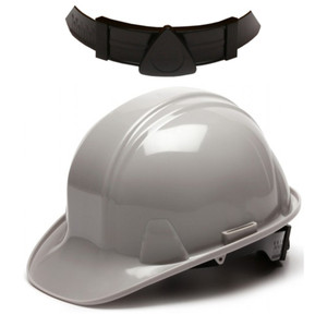 Gray Ratcheting Hard Hat