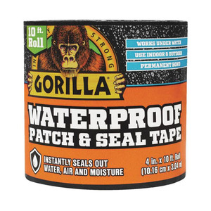 4" X 10' Waterproof Gorilla Patch & Seal Tape