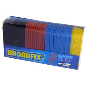 4" X 1-3/4" Plastic U-Shim Assortment (Pack of 60)