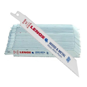 6" X 10-tpi Wood Cutting Reciprocating Saw Blades (Pack of 50)