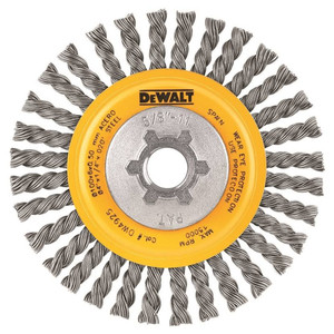 4" X 5/8"-11 High Performance Knotted Wire Wheel