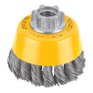 3" X 5/8"-11 High Performance Knotted Wire Cup Brush