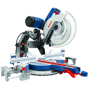 Bosch 15A 12" Dual-Bevel Glide Miter Saw