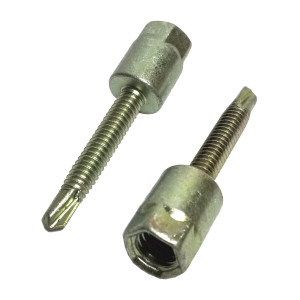 1/4"-20 X 1" Steel Drill & Tap 1/4" Rod Hangers (Box of 25)