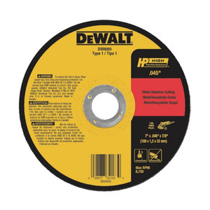 7" X .045" X 7/8" Stainless Steel Metal Slicing Blade (Type 1)