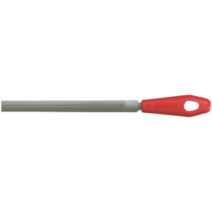8" Half Round Double Cut Bastard File w/ Handle