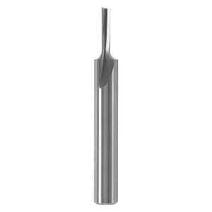 1/8" X 7/16" Solid Carbide Single-Flute Straight Router Bit (1/4" Shank)