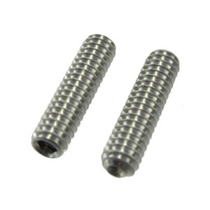 3/8"-24 X 1/4" Stainless Steel S.A.E. Cup-Point Socket Set Screws (Pack of 12)