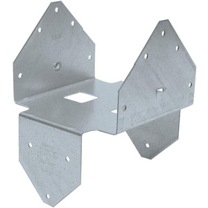 4" X 4" Galvanized Z-Max Post Cap Base (18 Gauge)
