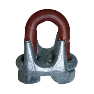 1/4" Drop-Forged Hot-Galvanized Wire Cable Clamp