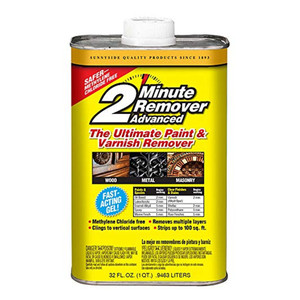 Quart 2-Minute Advanced Paint & Varnish Remover Gel