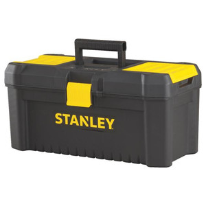 16" Plastic Toolbox With Removable Tray