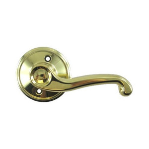 Flair Right Handed Bright Brass Dummy Knob