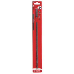 1/4" Hex Drive X 12" Impact Magnetic Bit Holder