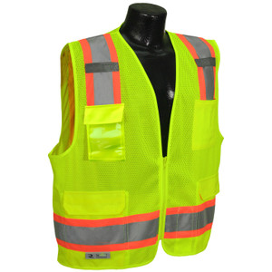 Lime Yellow Surveyor Vest 2XL