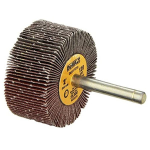 DeWalt 2" X 1" X 1/4" 120 Grit Metal Flap Wheel