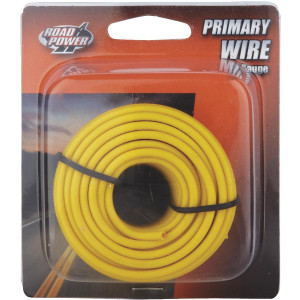 24' 16 Gauge Yellow Primary Wire