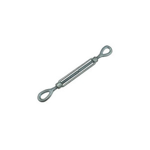 1/2" X 6" Hot Dipped Galvanized Forged Eye & Eye Turnbuckle