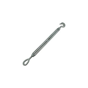 1/2" X 6" Hot Dipped Galvanized Forged Hook & Eye Turnbuckle