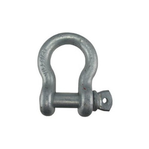 1/2" Hot Dipped Galvanized Forged Shackle (2 Ton Capacity)