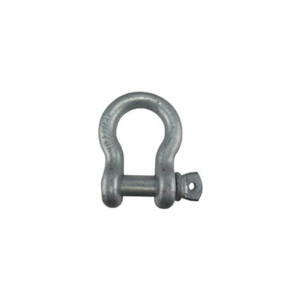 1/4" Hot Dipped Galvanized Forged Shackle (1/2 Ton Capacity)